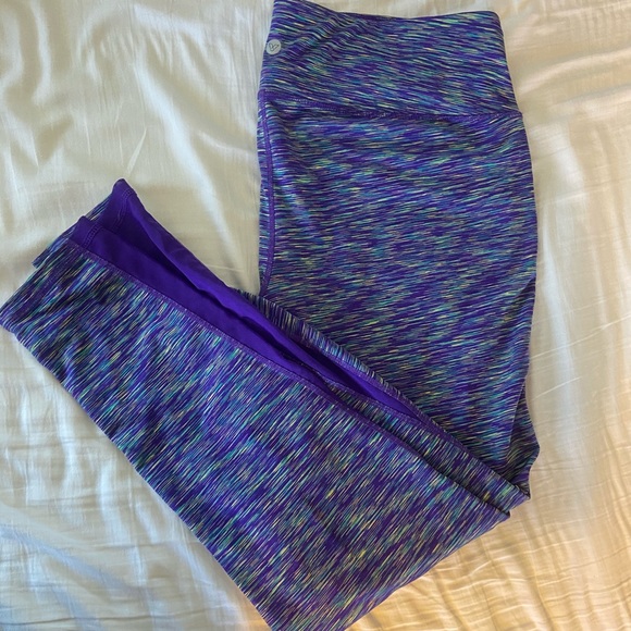 Lane Bryant Pants - Lane Bryant Purple Leggings
